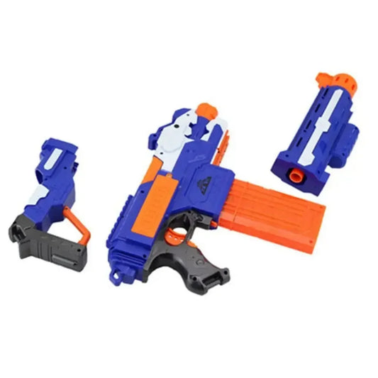 Elektrisches Soft Blaster Gewehr für Kinder - Soft Dart Blaster mit Saugnapf Munition 7,2cm - Automatik Spielzeuggewehr - Schaumstoff Pfeile - Top Geschenk für Jungen